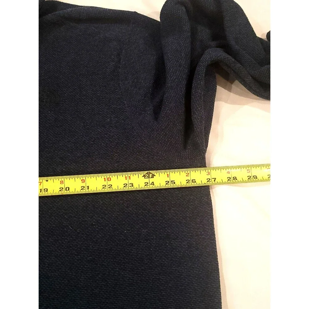The North Face Men's 1/4 Zip Pullover Sweater Sz 2X Navy‎ Blue